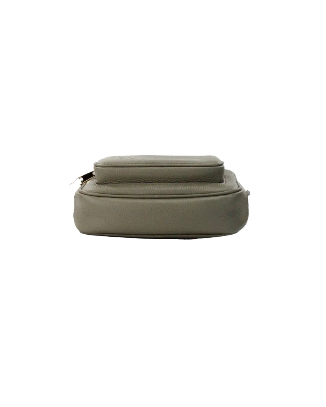 Burberry – Small Camera Crossbody Bag in Pelle Granata Verde Fern