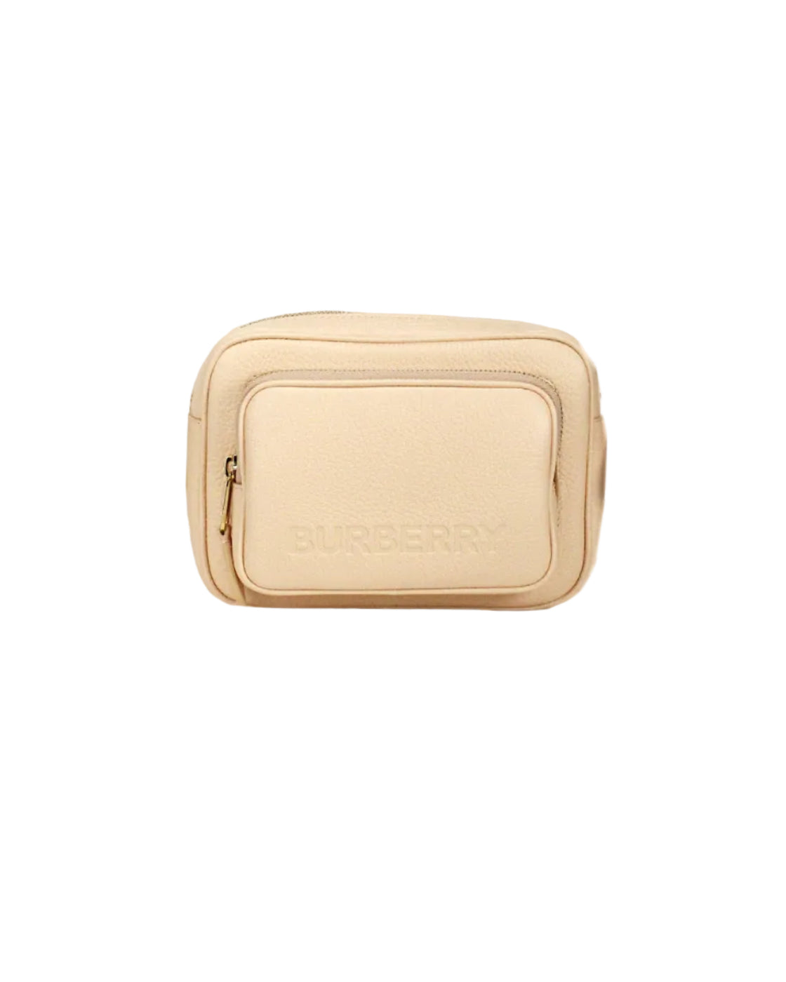 Burberry – Small Camera Crossbody Bag in Pelle Granata Rosa Pesca