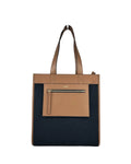 Burberry – Small Pocket Tote Manzon in Canvas e Pelle
