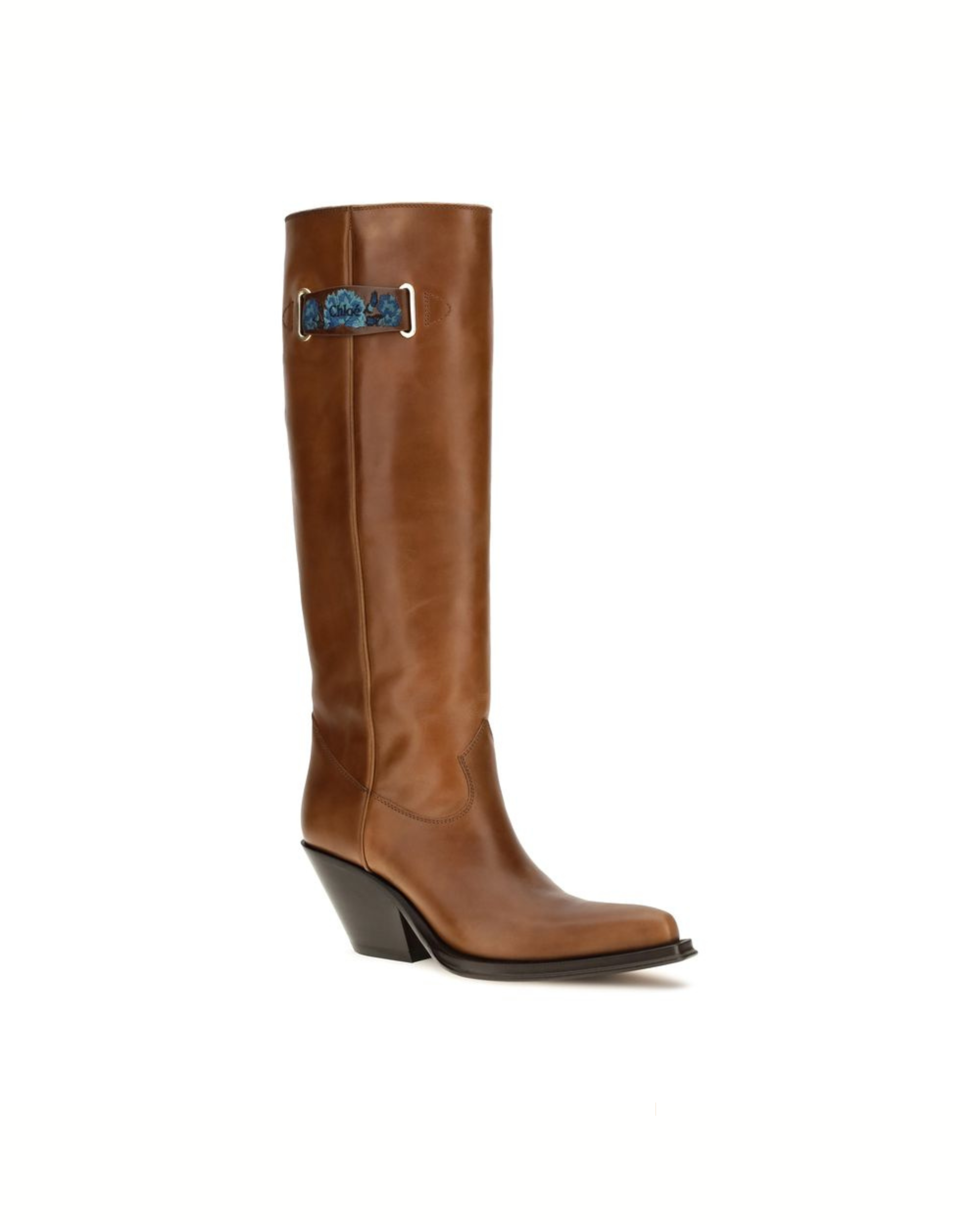 Chloé Azelan Over-the-Knee Leather Boots