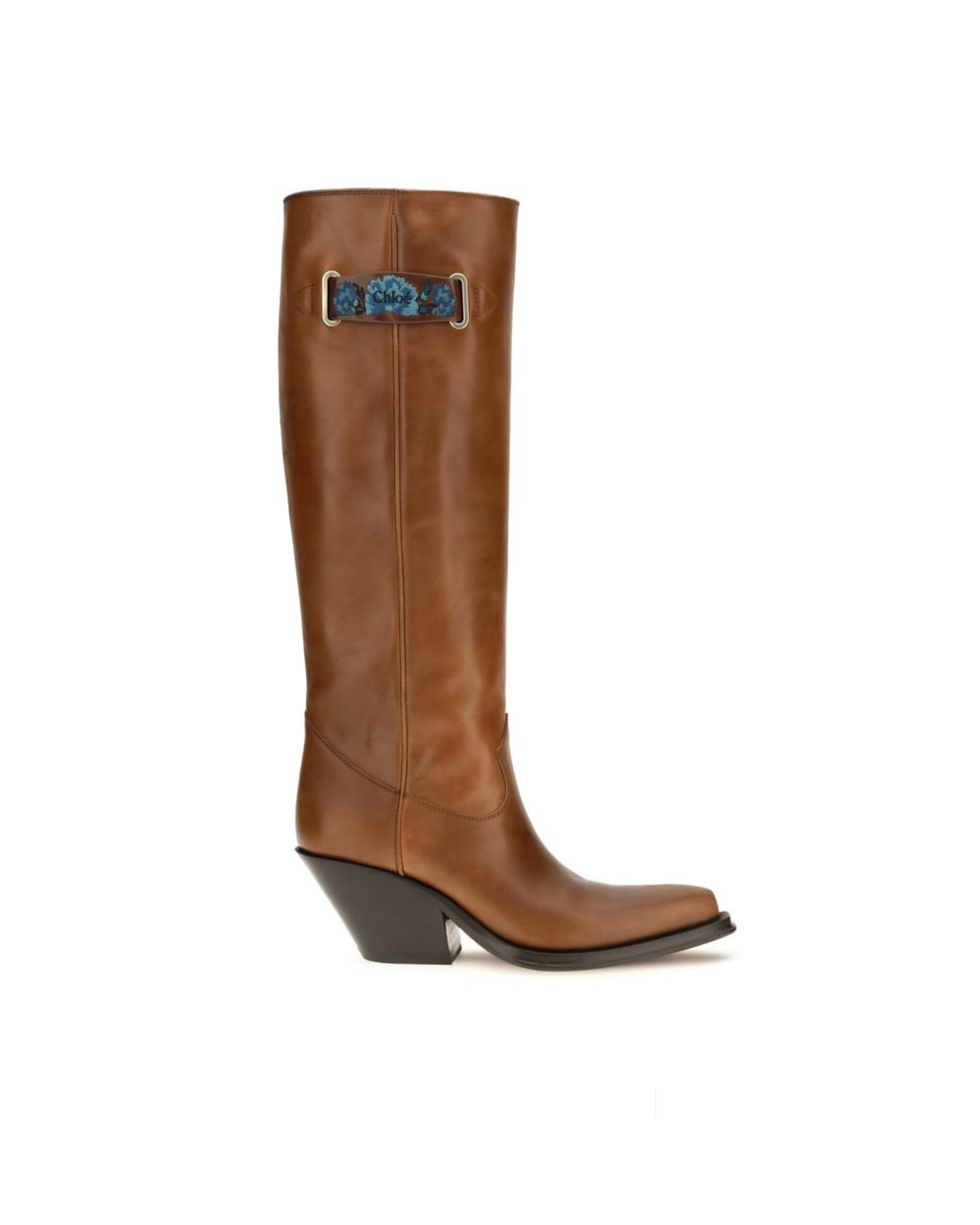 Chloé Azelan Over-the-Knee Leather Boots
