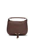 Chloé – Borsa Marcie Large in Pelle Marrone Mogano