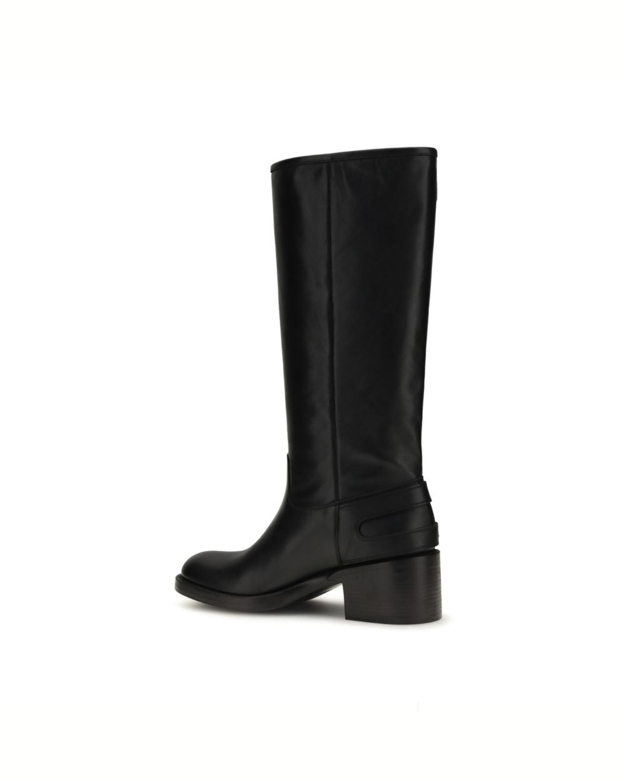 Chloé Dakota Boots in Pelle Nera con Fibbie Paddington