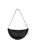 Chloé – Icons Shoulder Bag in Pelle Nera con Tracolla a Catena