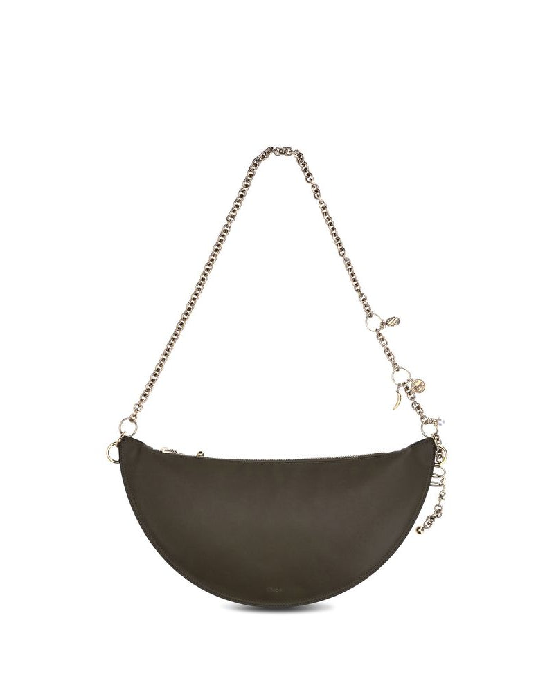 Chloé – Icons Shoulder Bag in Pelle Verde Oliva