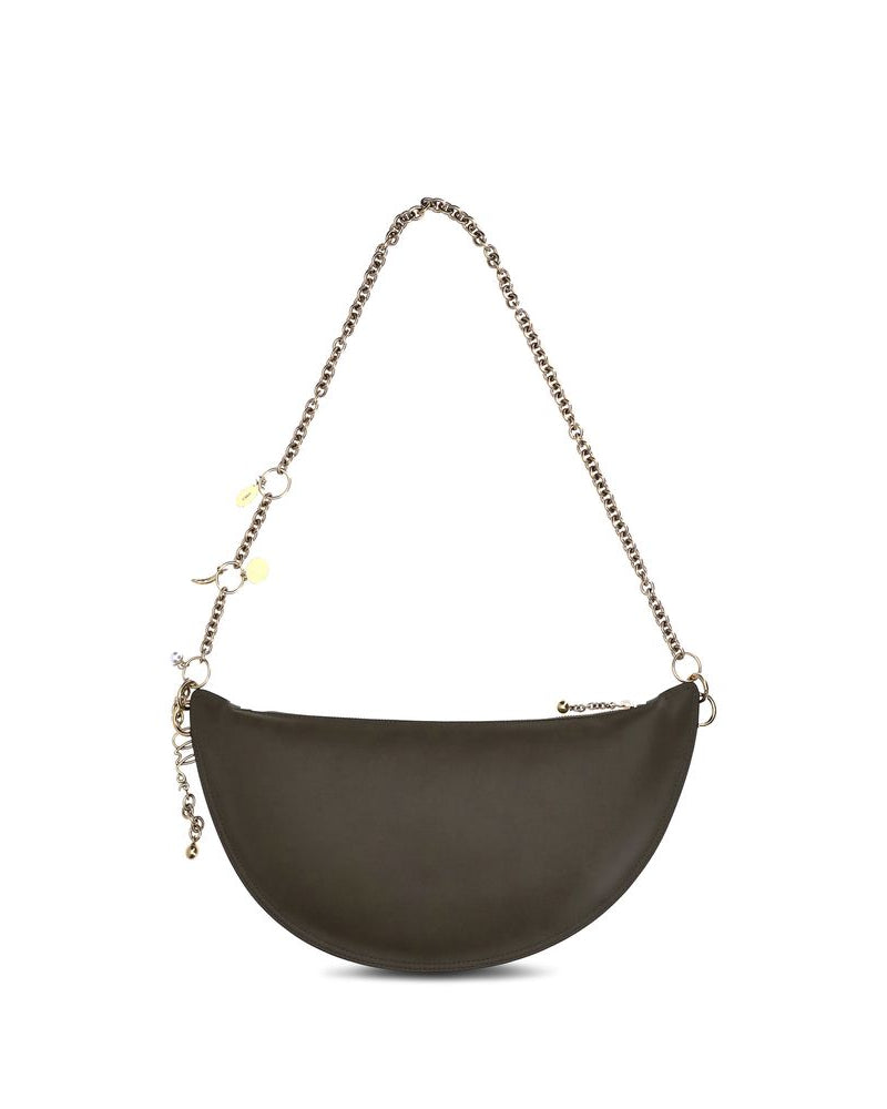 Chloé – Icons Shoulder Bag in Pelle Verde Oliva