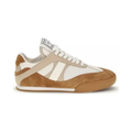 Chloé "Kick" Low-Top Sneakers - Suede and Technical Mesh Mix