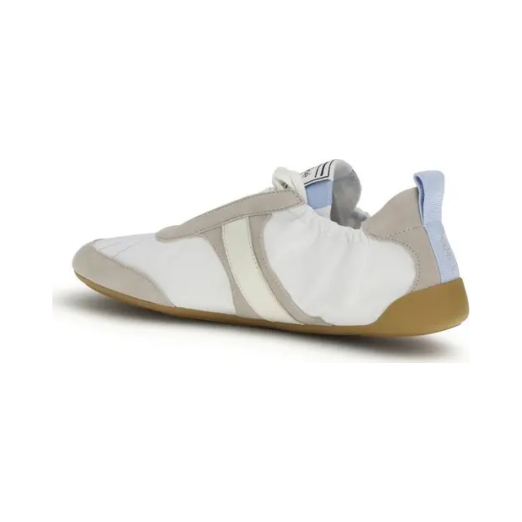 Chloé "Kick" Sneakers - Lightweight Calfskin & Suede Mix