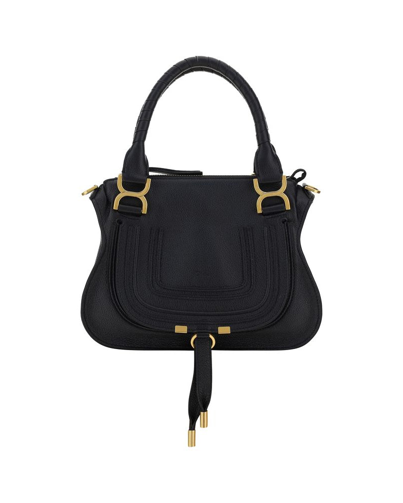 Chloé – Marcie Handbag in Pelle di Vitello Nera