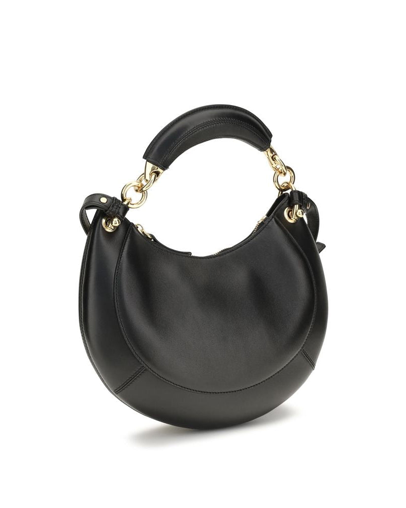 Chloé – Marcie Shoulder Bag Mini in Pelle Nera