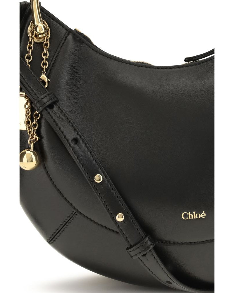 Chloé – Marcie Shoulder Bag Mini in Pelle Nera
