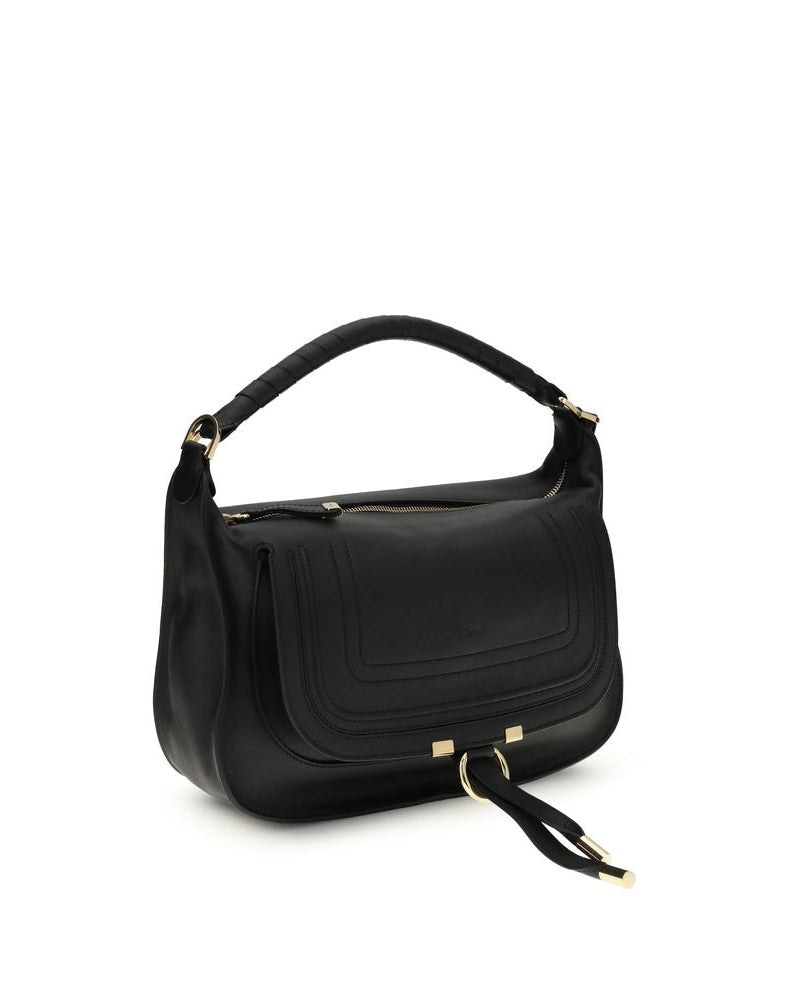 Chloé – Marcie Small Shoulder Bag in Pelle Nera