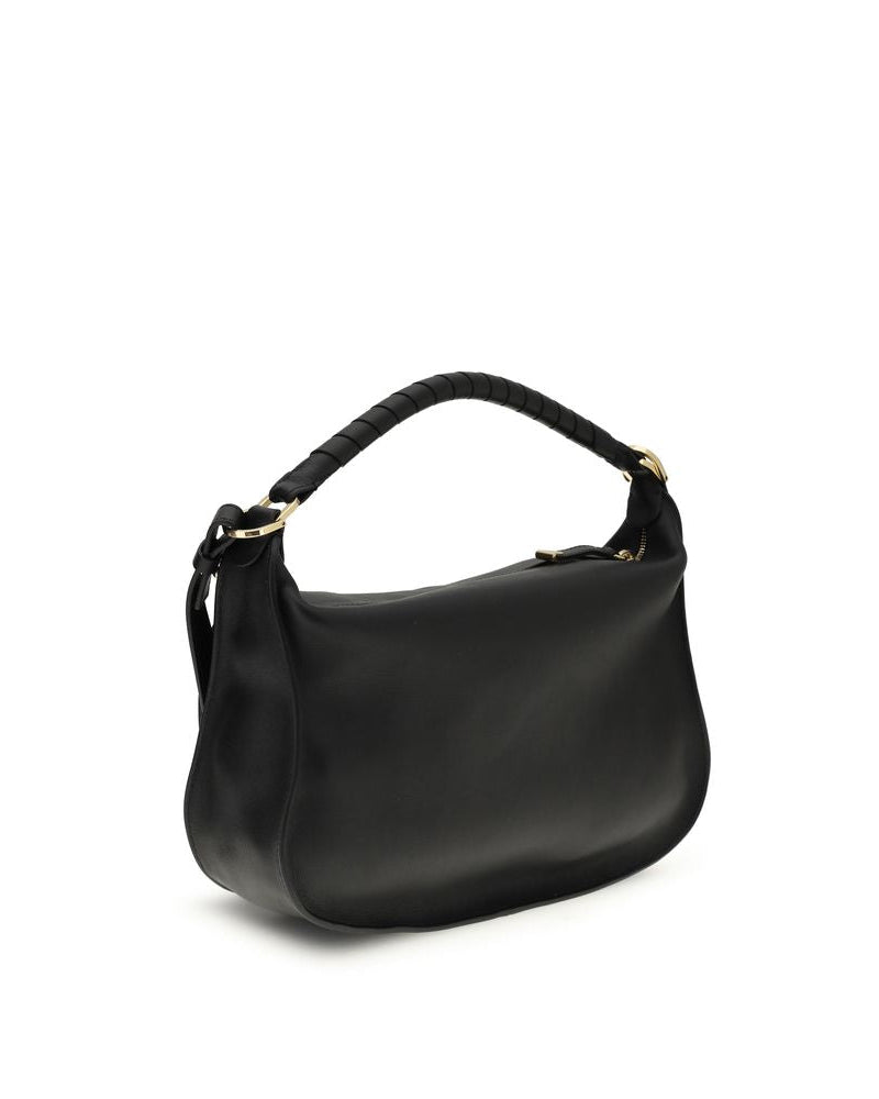 Chloé – Marcie Small Shoulder Bag in Pelle Nera