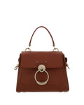 Chloé – Tess Small Handbag in Pelle Sepia Brown