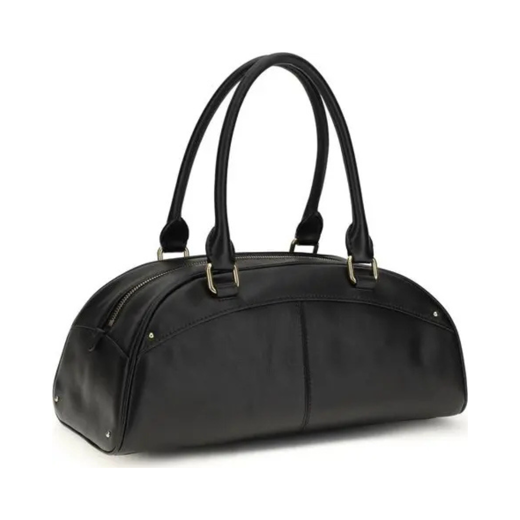 Chloé "Bowling" Handbag - Smooth Calfskin with Golden Charms