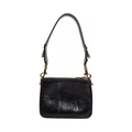 Dolce & Gabbana - Black Exotic Leather Shoulder Sling Clutch Bag