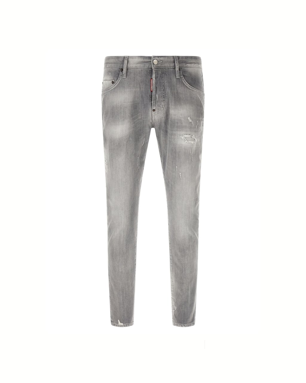 Dsquared2 5 Pocket Distressed Grey Jeans