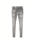 Dsquared2 5 Pocket Distressed Grey Jeans