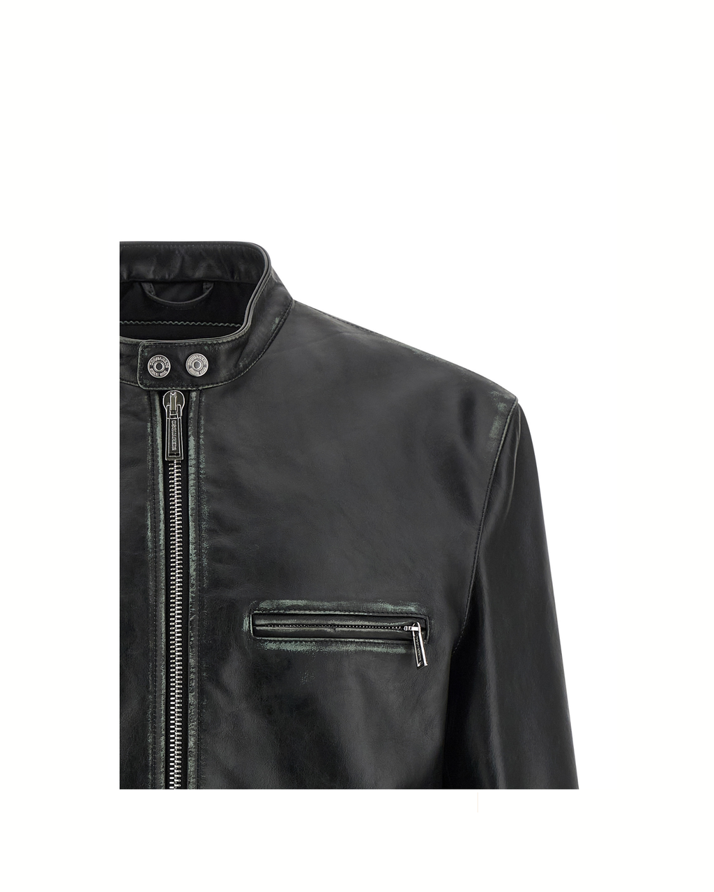 Dsquared2 Bad Boy Biker Jacket Black