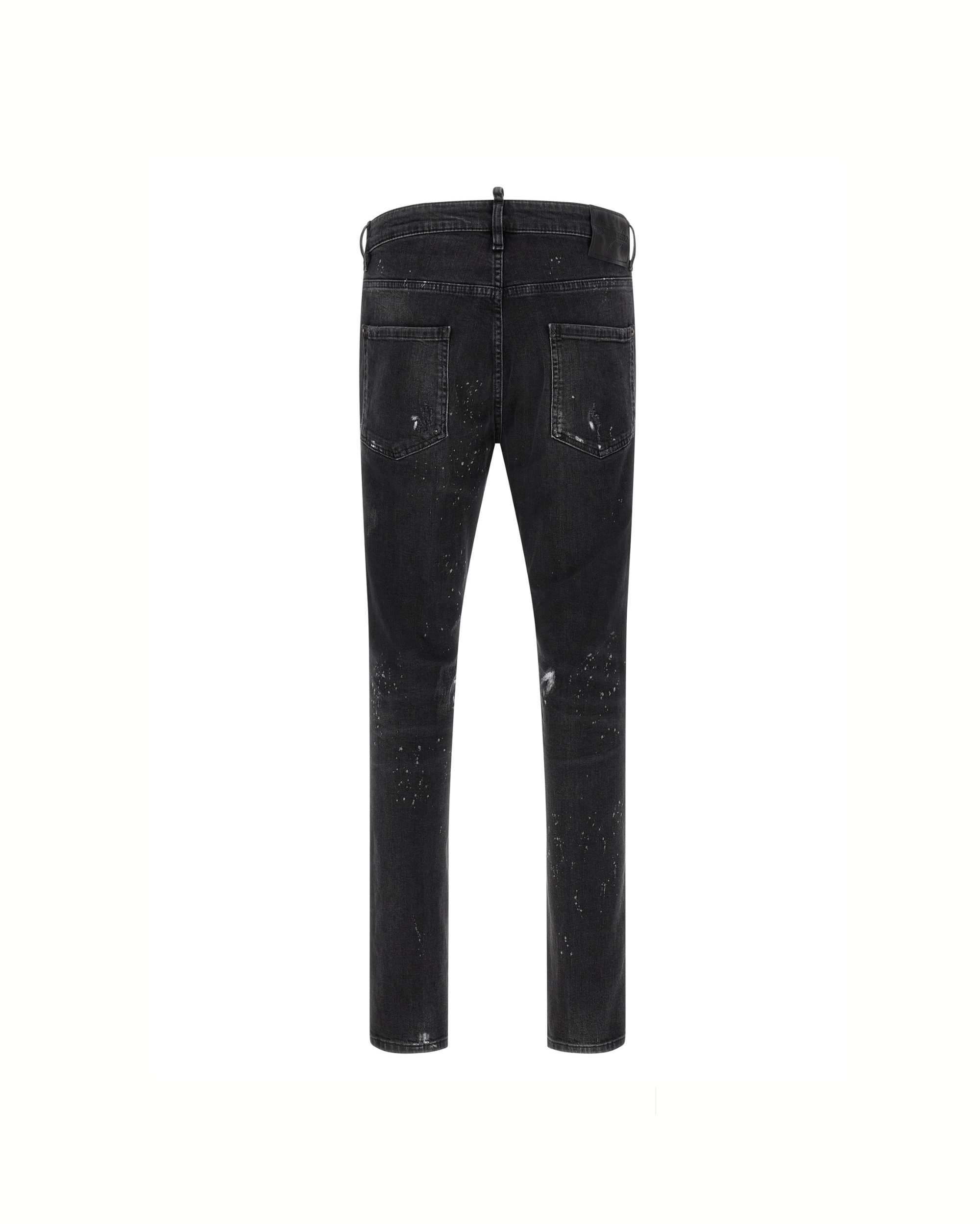 Dsquared2 Black Paint Splatter Jeans