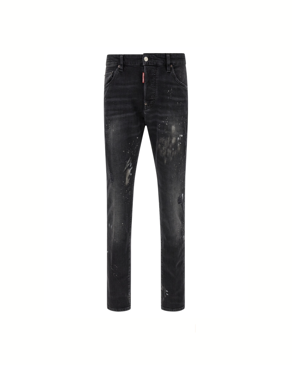 Dsquared2 Black Paint Splatter Jeans