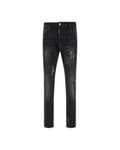 Dsquared2 Black Paint Splatter Jeans