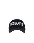 Dsquared2 – Cappello Baseball Logo Ricamato Nero
