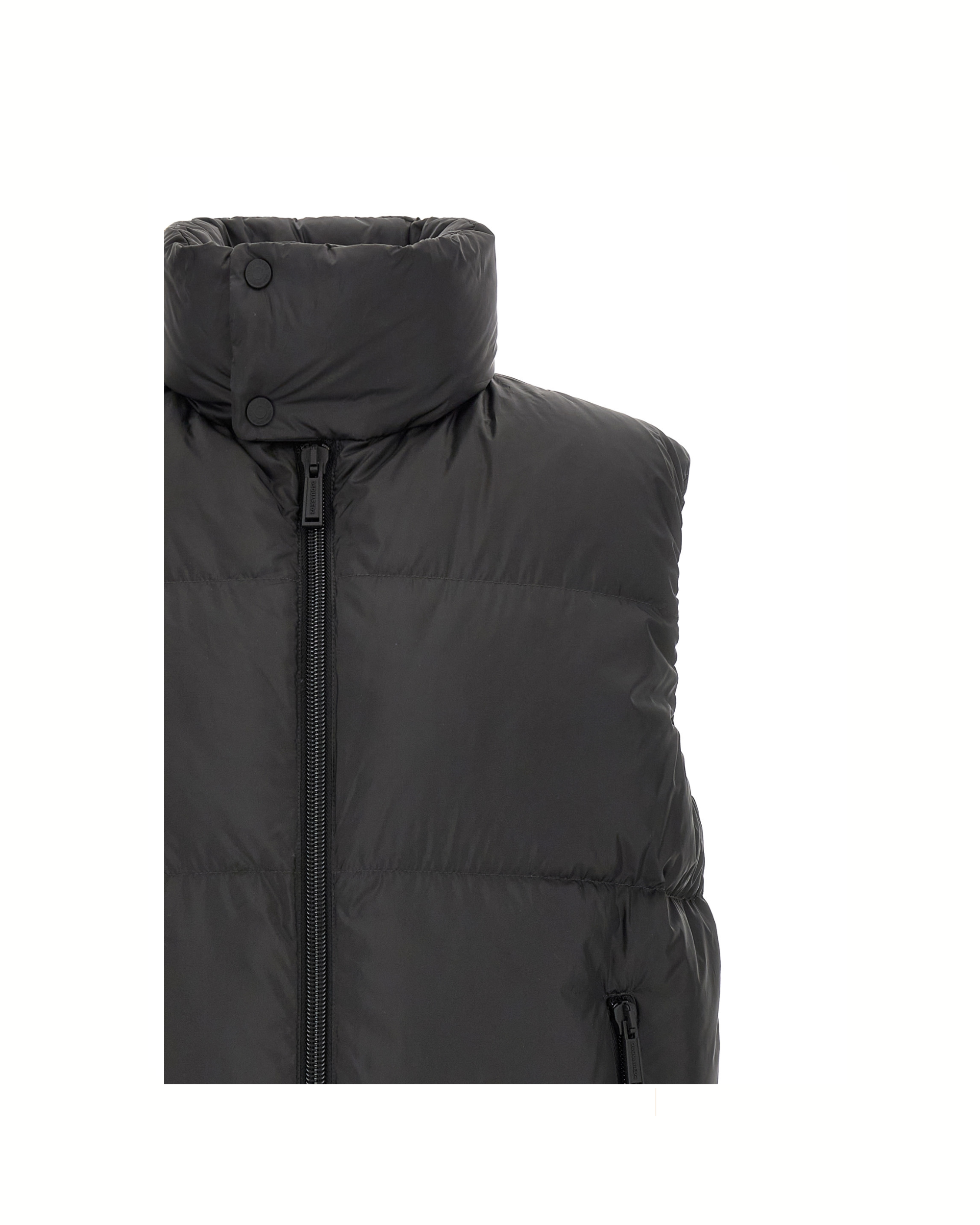 Dsquared2 D2 Upside Down Padded Vest Black