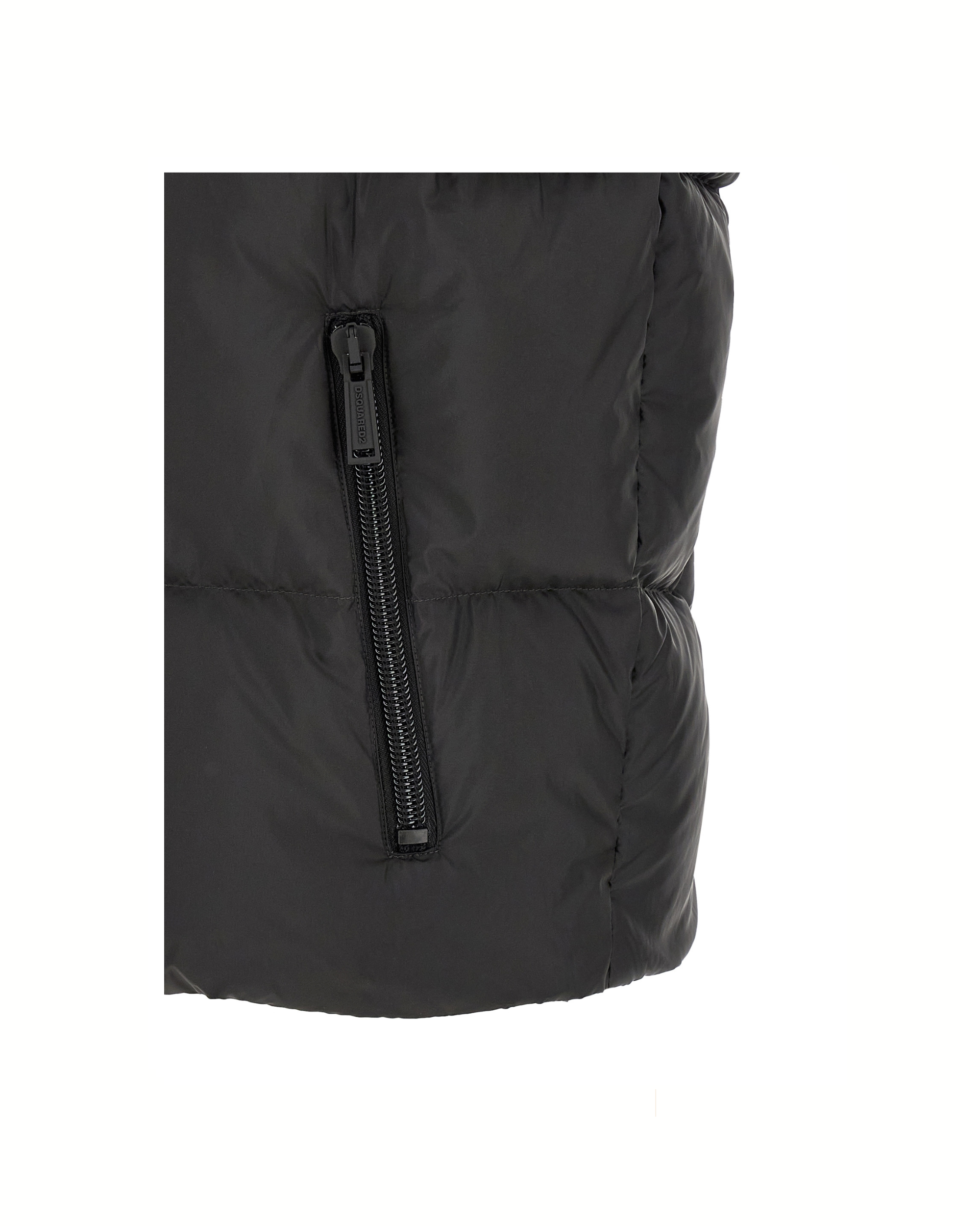 Dsquared2 D2 Upside Down Padded Vest Black
