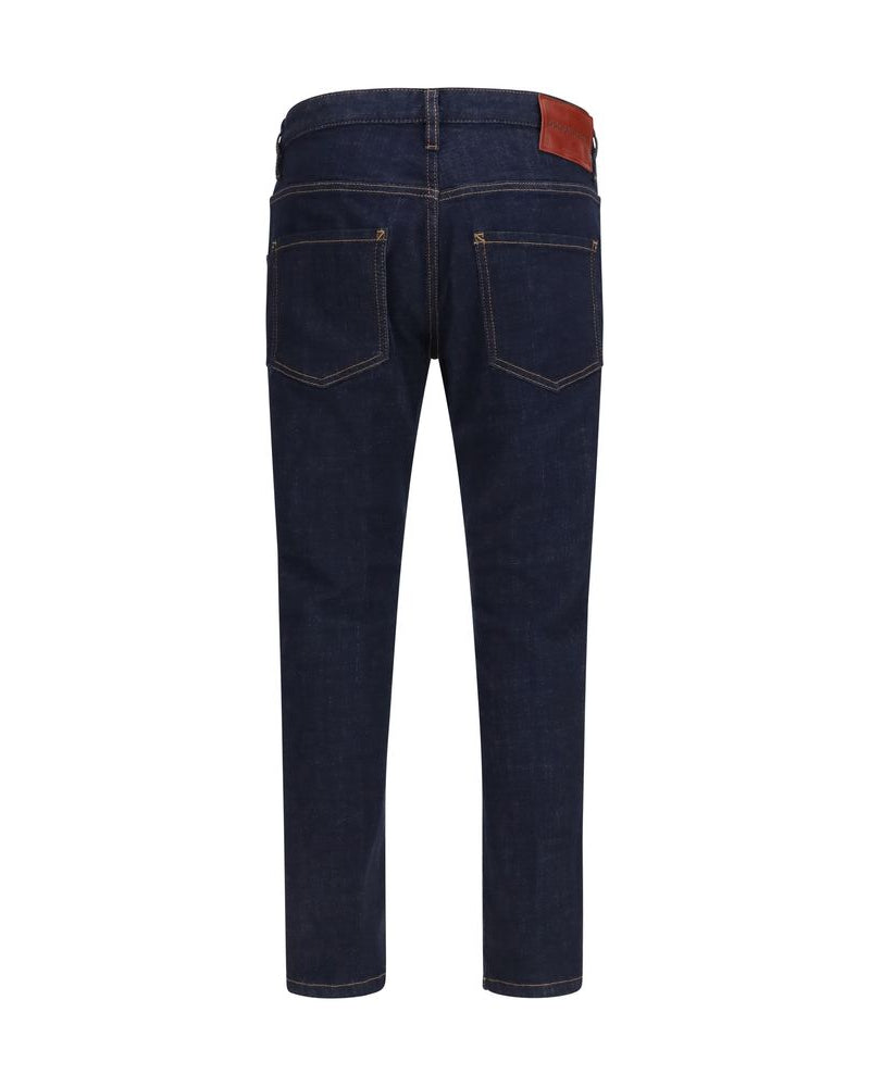 Dsquared2 – Jeans Slim Fit Denim Blu Scuro