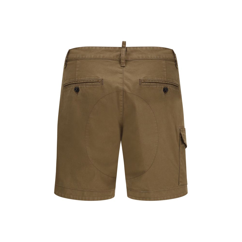 Dsquared2 Sexy Cargo Shorts Khaki