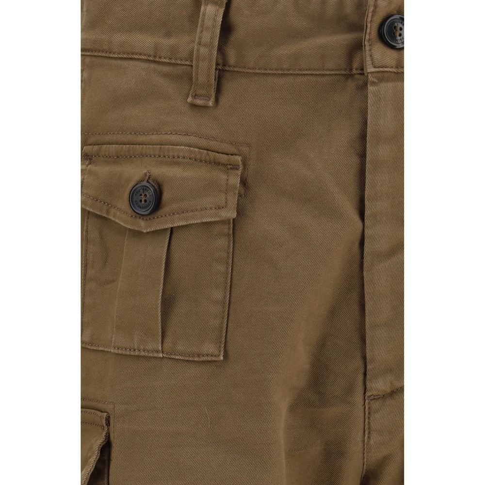 Dsquared2 Sexy Cargo Shorts Khaki