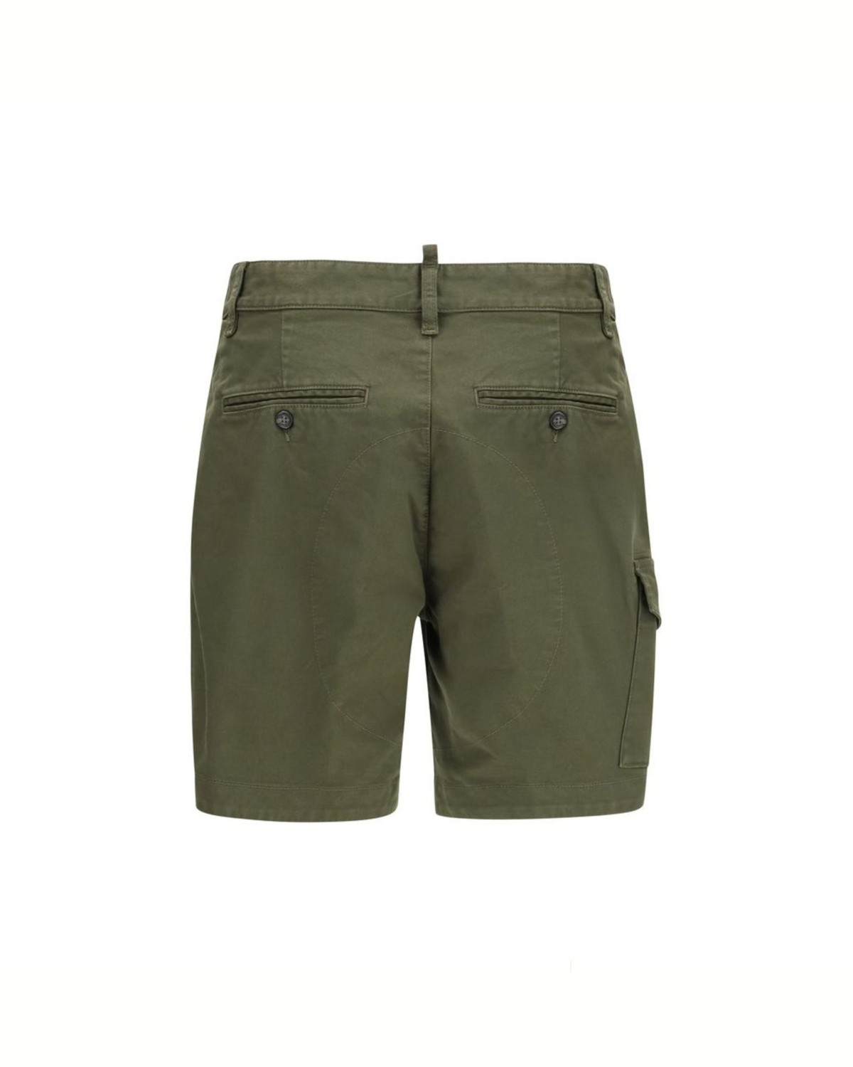Dsquared2 - Sexy Cargo Shorts Verdi in Cotone Stretch