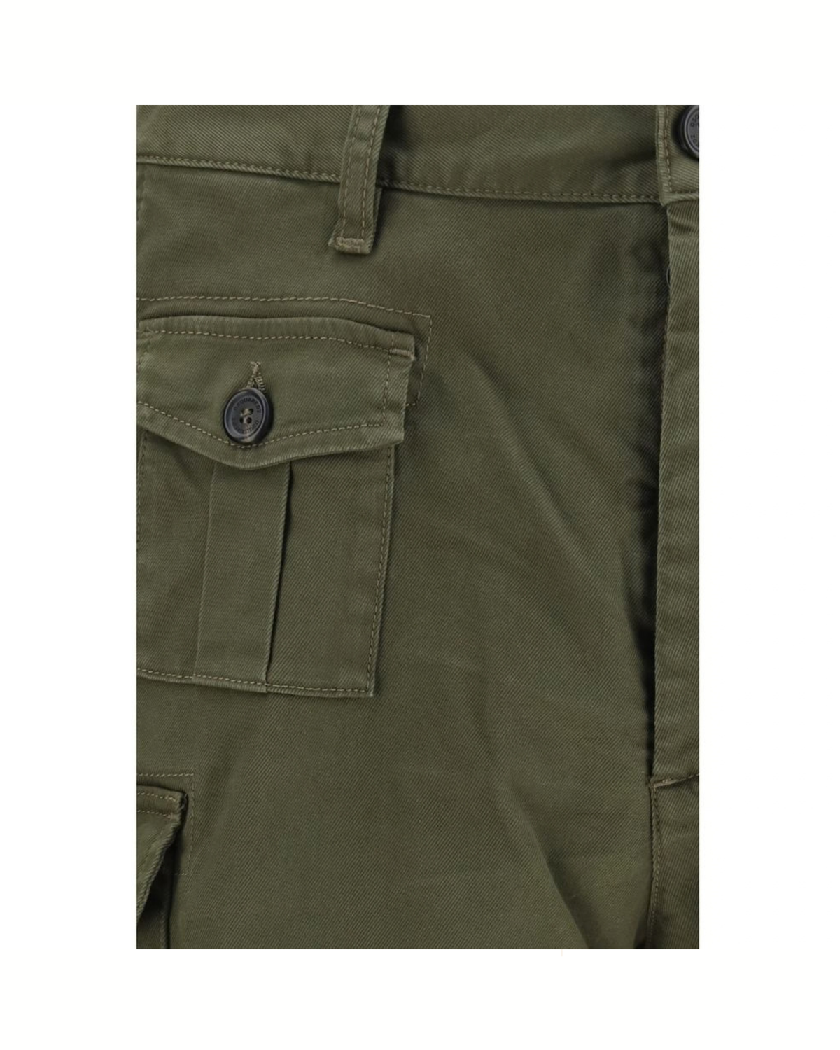 Dsquared2 - Sexy Cargo Shorts Verdi in Cotone Stretch