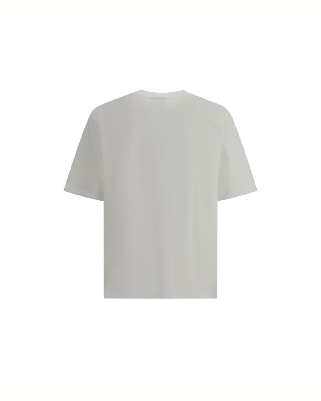 Dsquared2 - Signature T-Shirt Oversize Bianca con Logo Ricamato