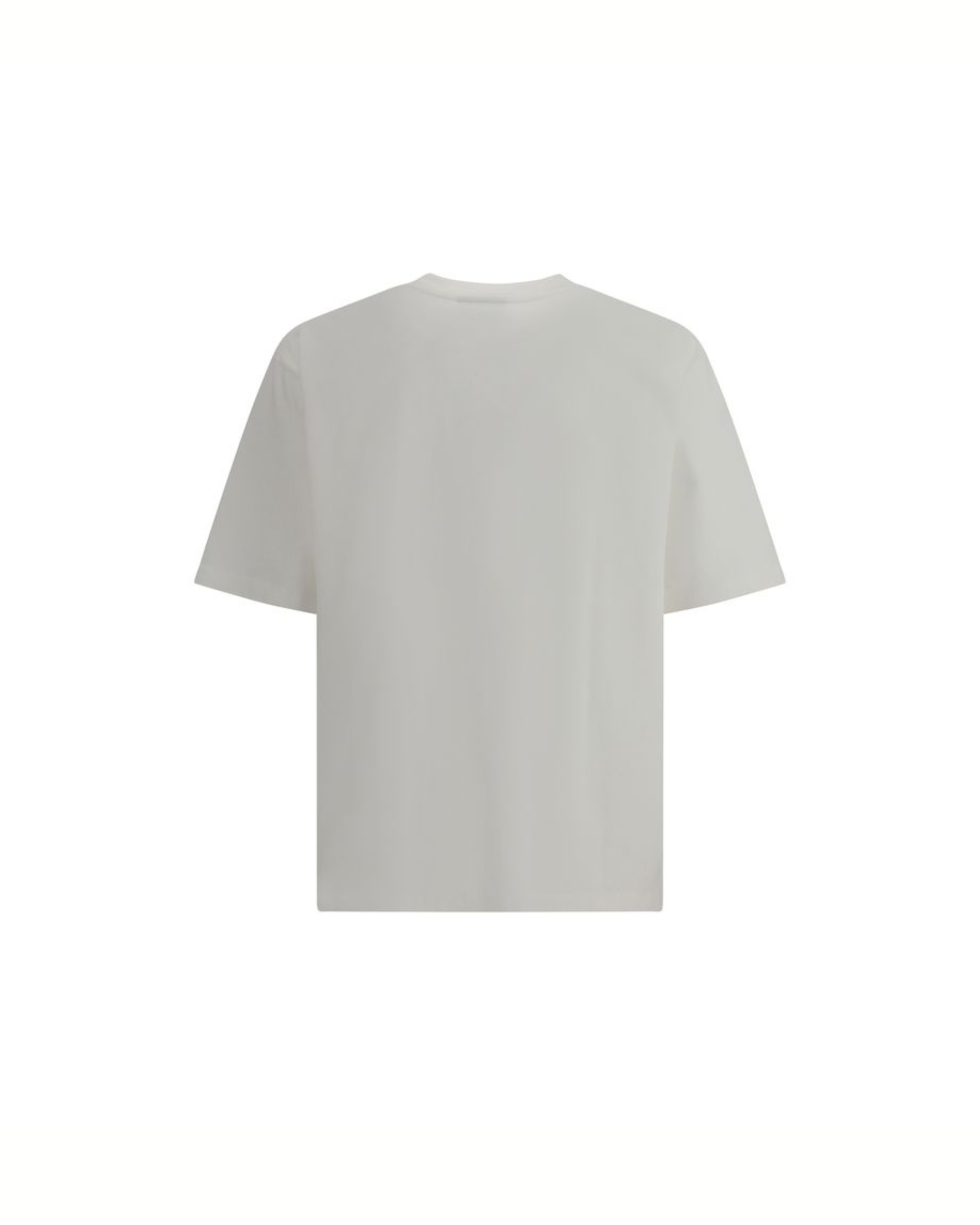 Dsquared2 - Signature T-Shirt Oversize Bianca con Logo Ricamato