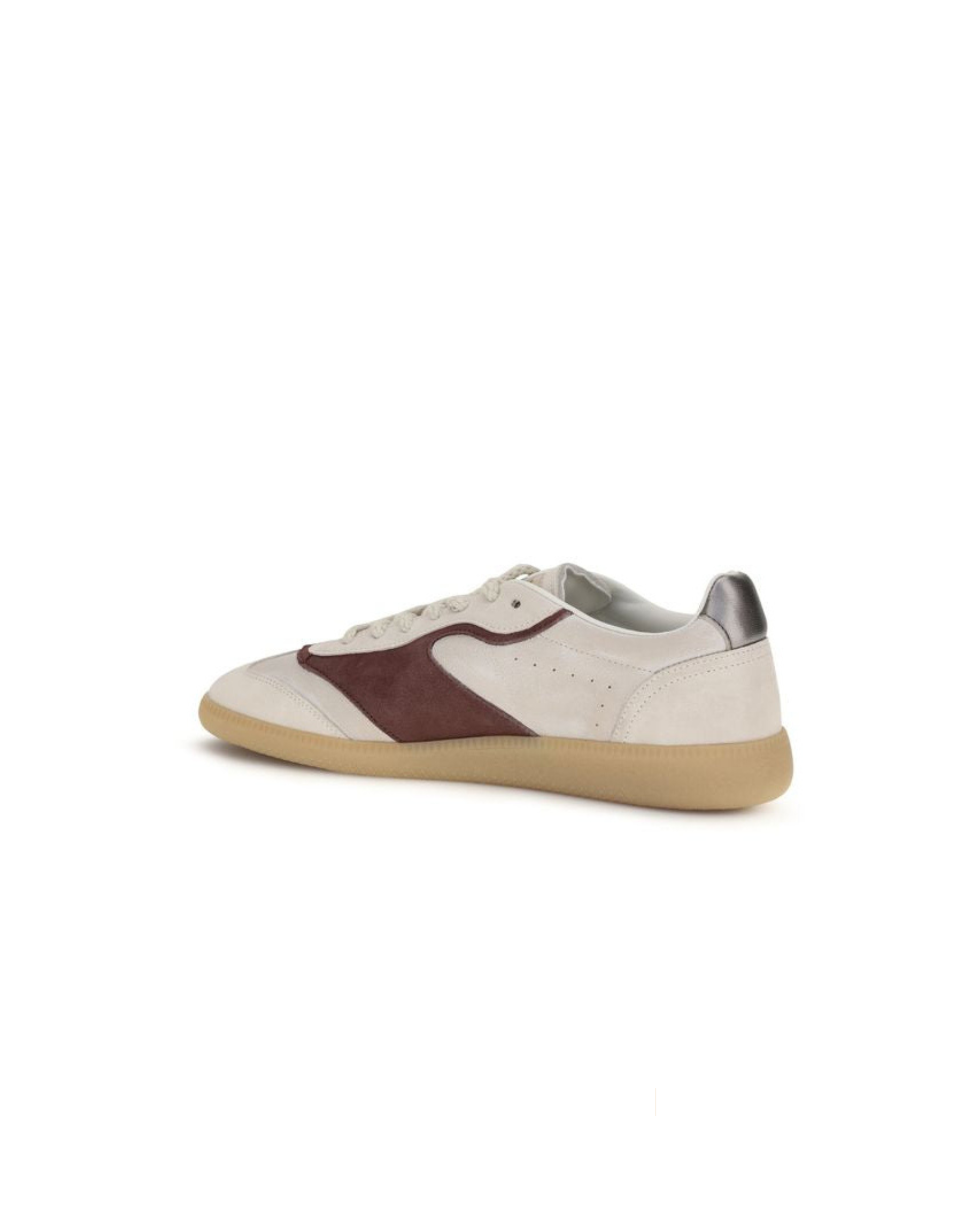 Stile-Ifs-Dsquared2-Sneakers-Pelle-Bianca-Bordeaux-Logo-Laterale