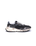 Dsquared2 – Sprinter Sneakers Nere Effetto Vintage