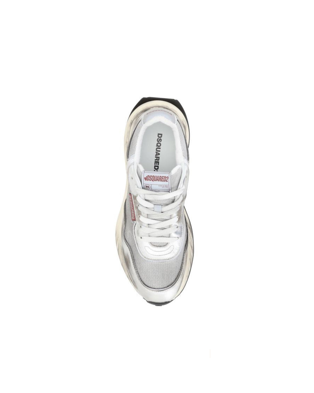Dsquared2 – Sprinter Sneakers Silver Effetto Vintage
