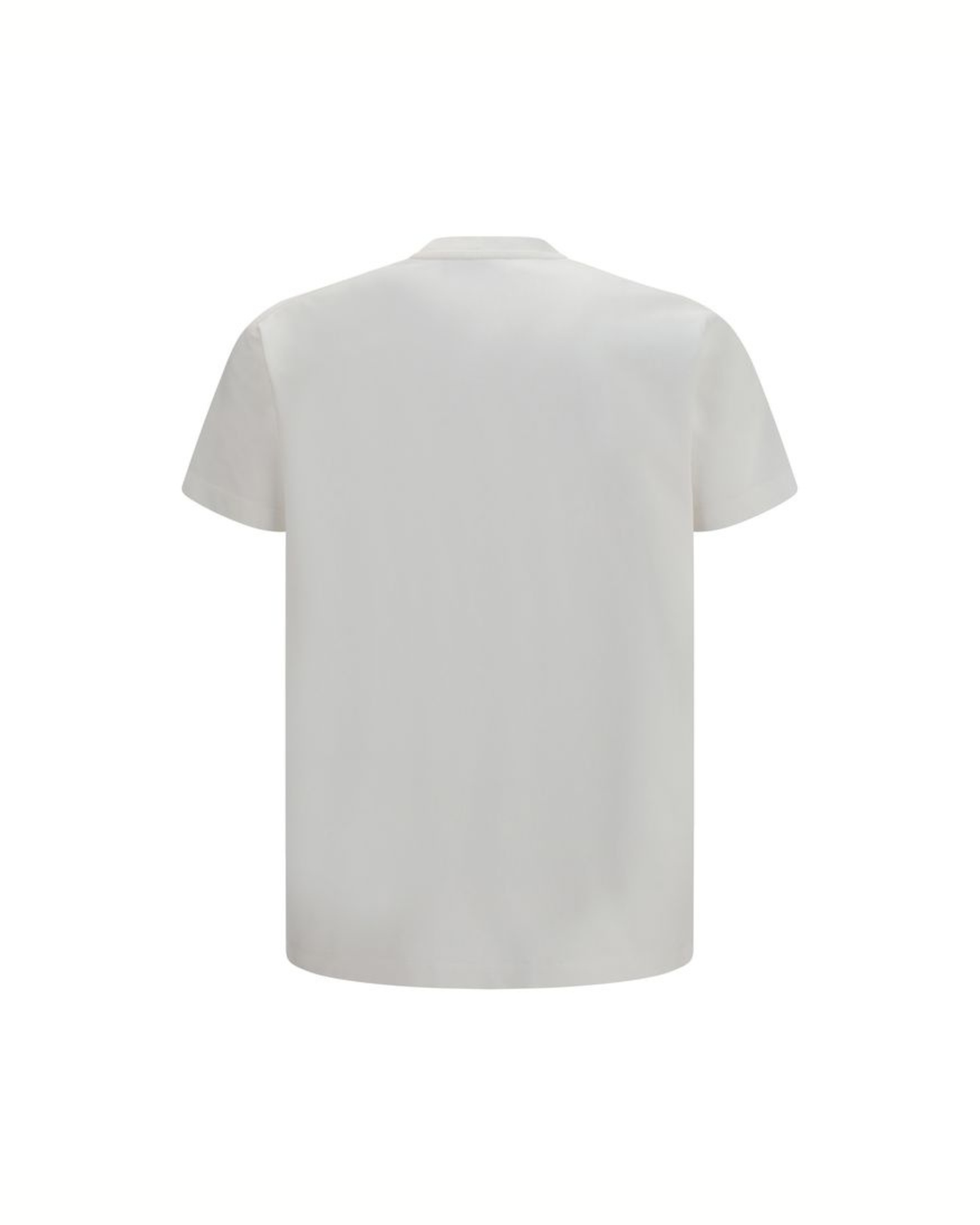 Dsquared2 T-Shirt Bianca con Stampa D2