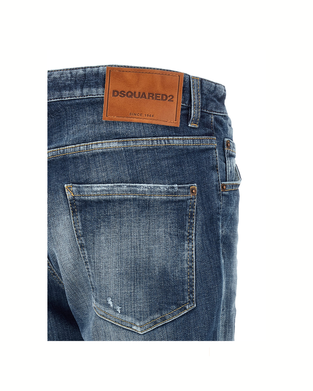 Dsquared2 Teddy Used Effect Jeans