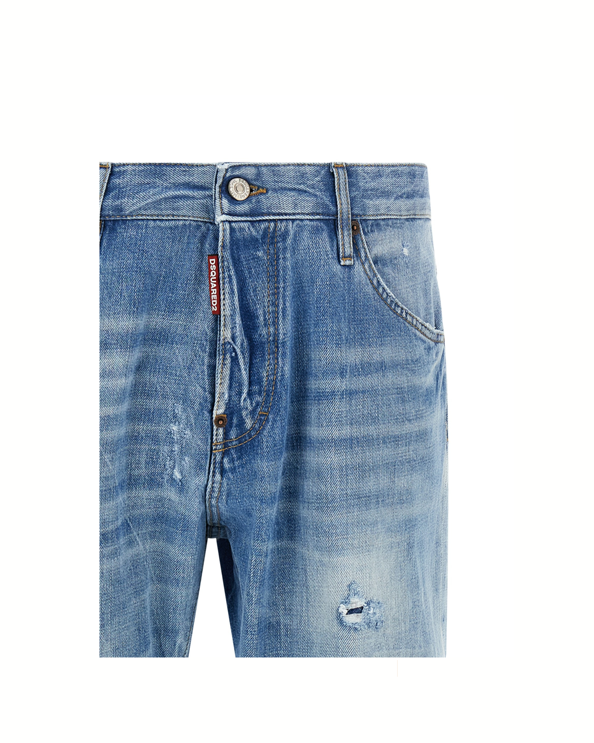 Dsquared2 Teddy Used Effect Jeans