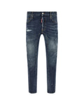 Dsquared2 – Tidy Biker Jeans Denim Used Effect Blu