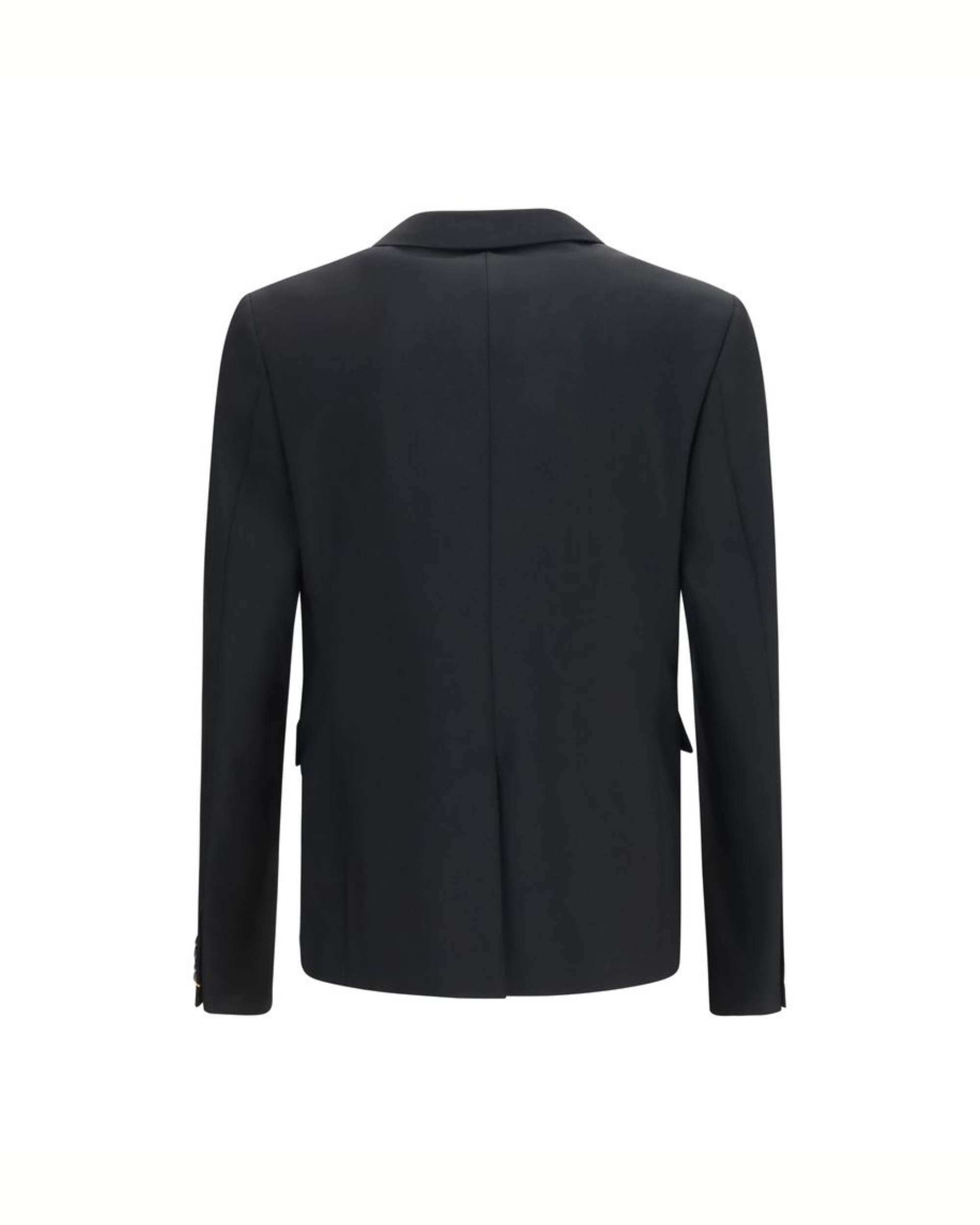 Fendi Blazer Monopetto in Mohair e Lana Nero