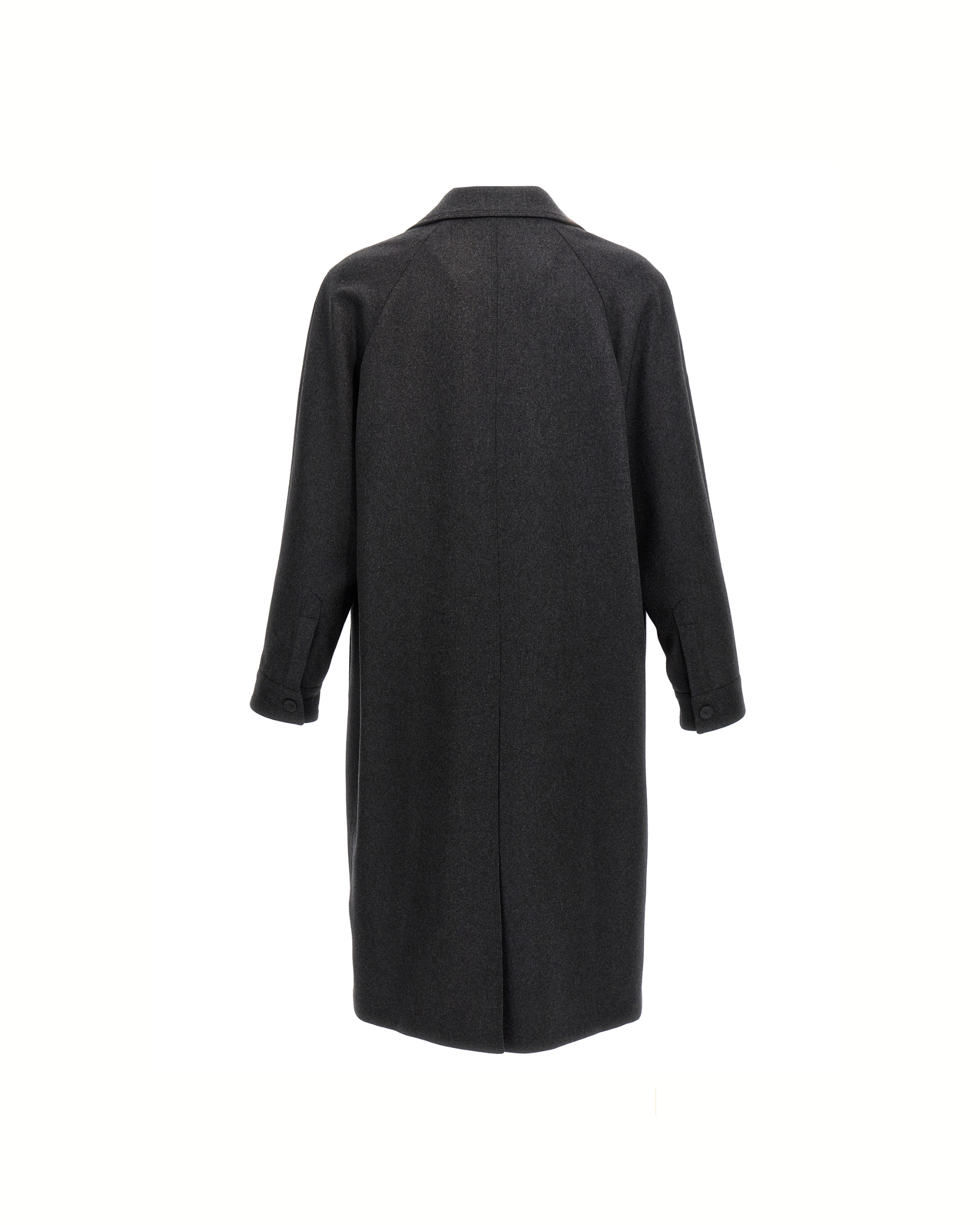 Fendi Cappotto Lungo in Cashmere Grigio