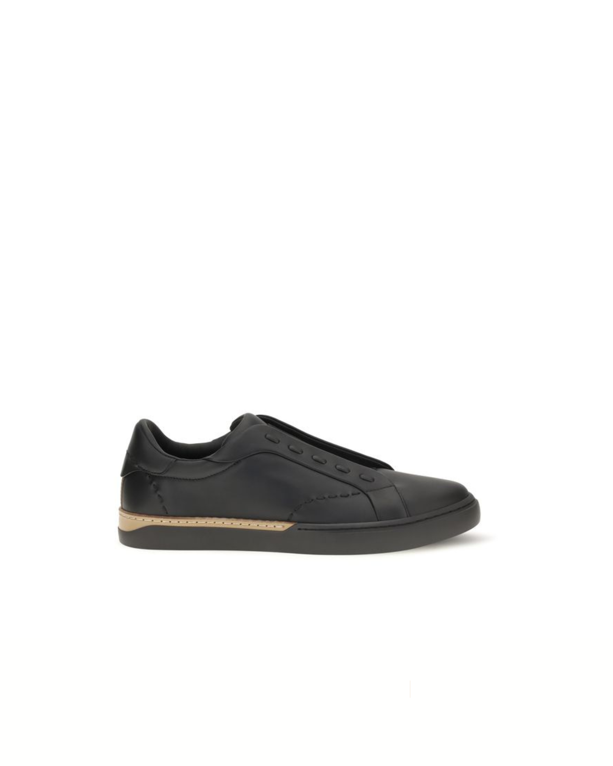 Fendi City Slip-On Sneakers Black
