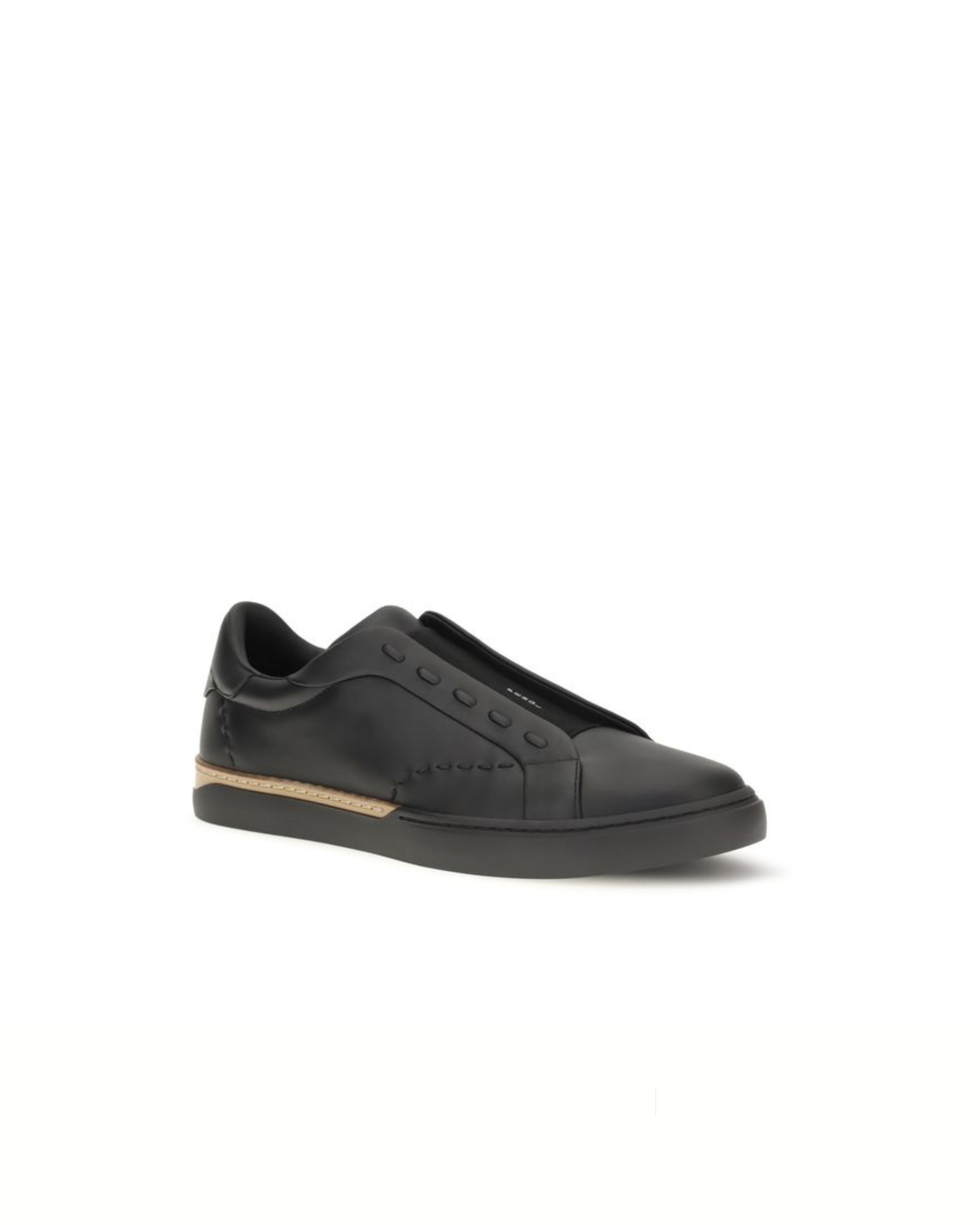 Fendi City Slip-On Sneakers Black