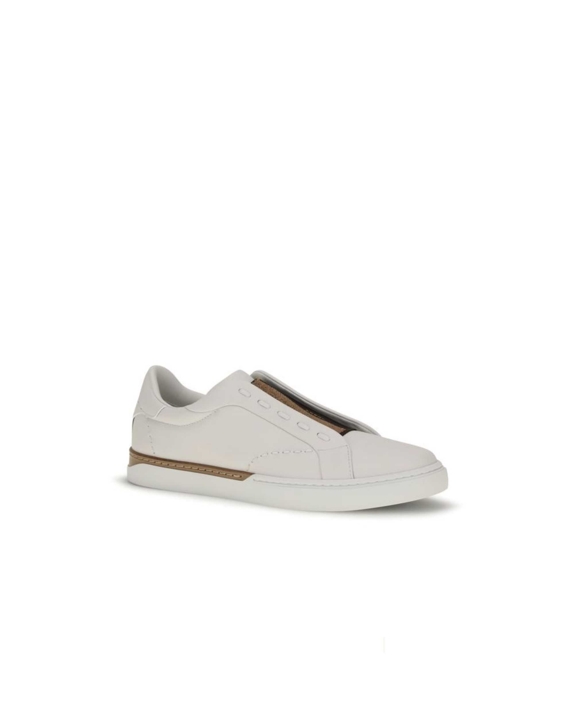 Fendi City Slip-On Sneakers White