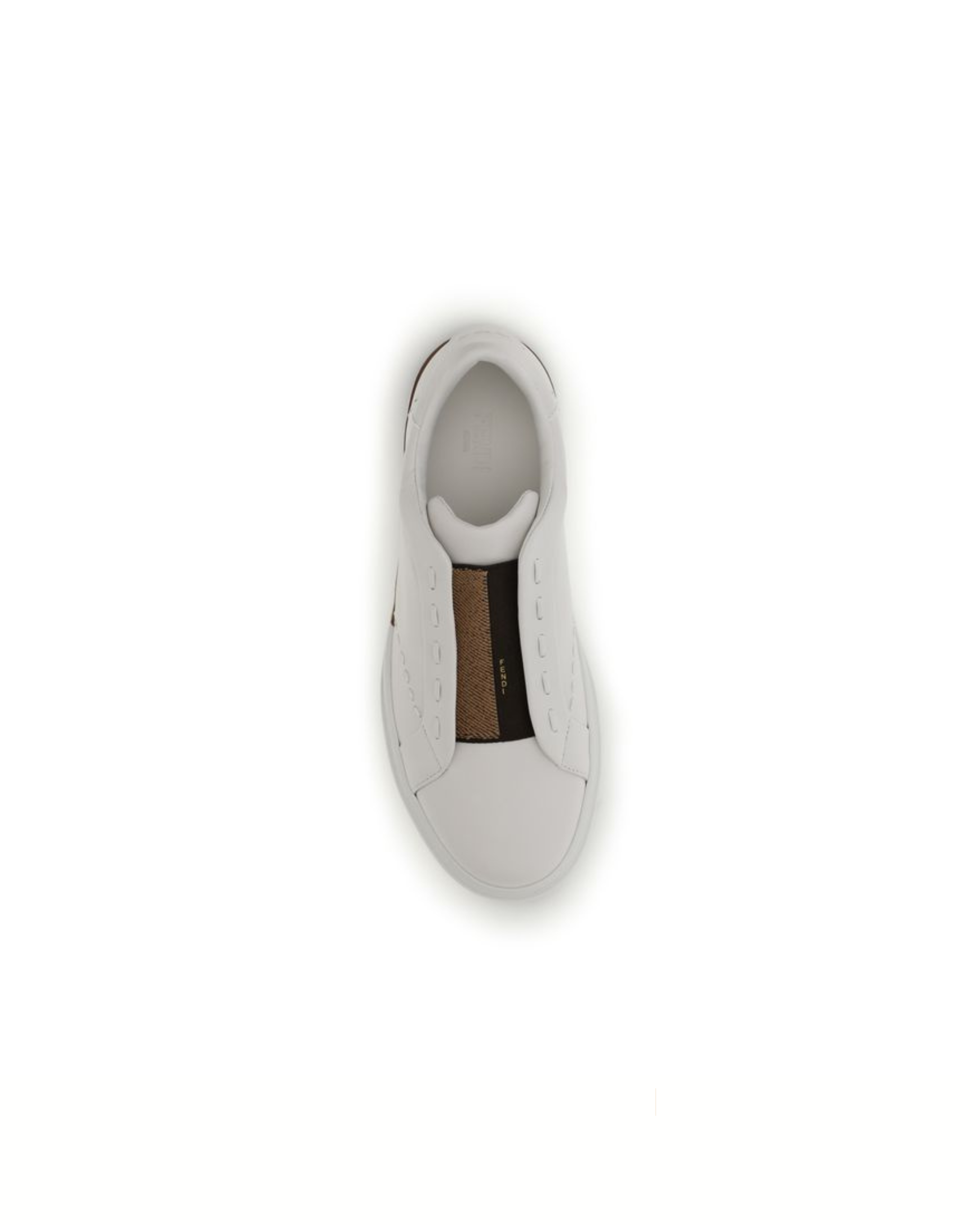 Fendi City Slip-On Sneakers White