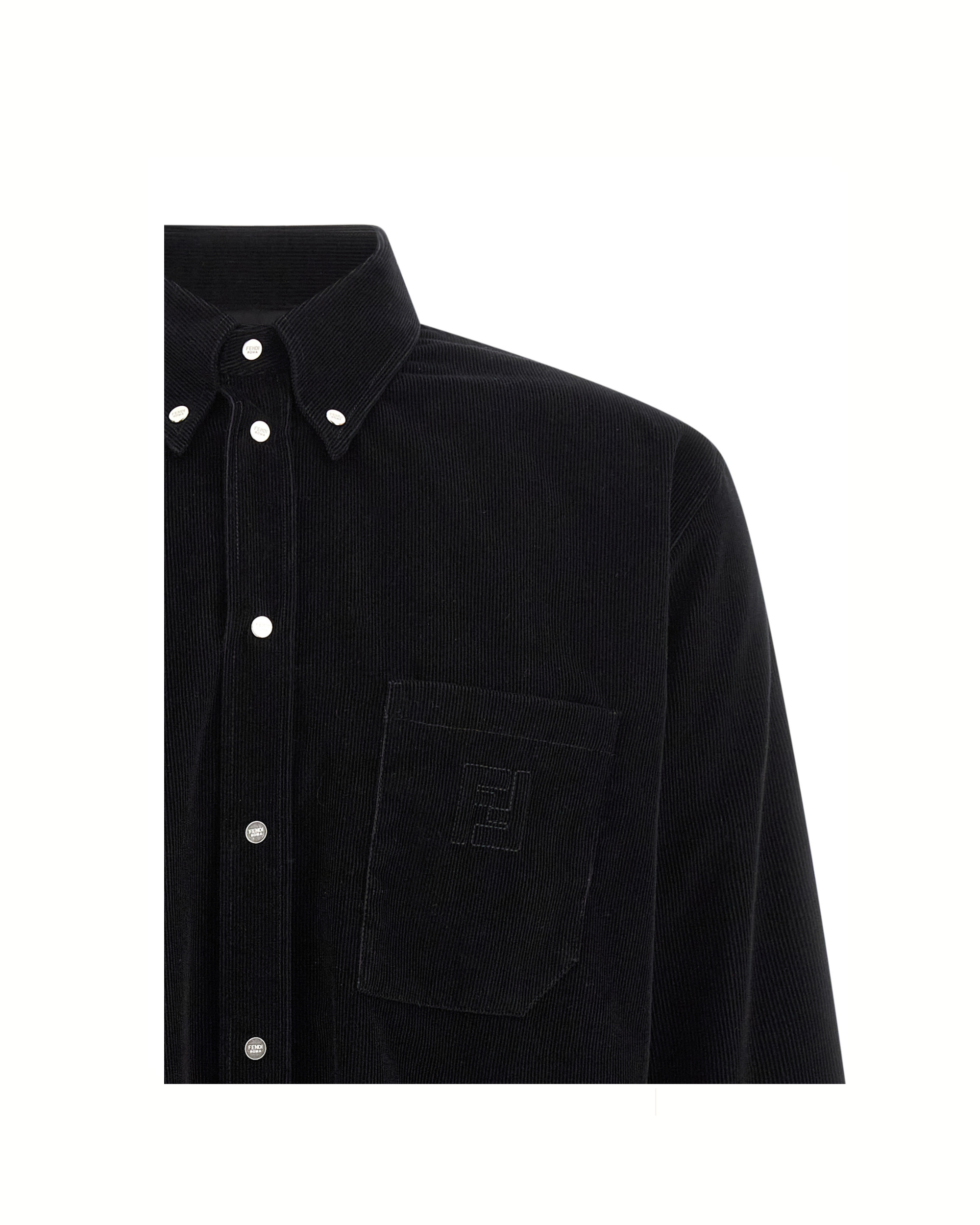 Fendi Corduroy Button-Down Shirt